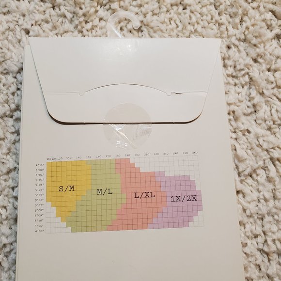 A New Day Fashion Tights Black M/L - Picture 3 of 3